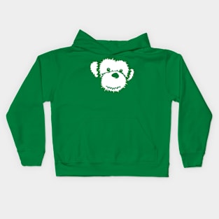 Bella’s Monkey (White Ink) Kids Hoodie